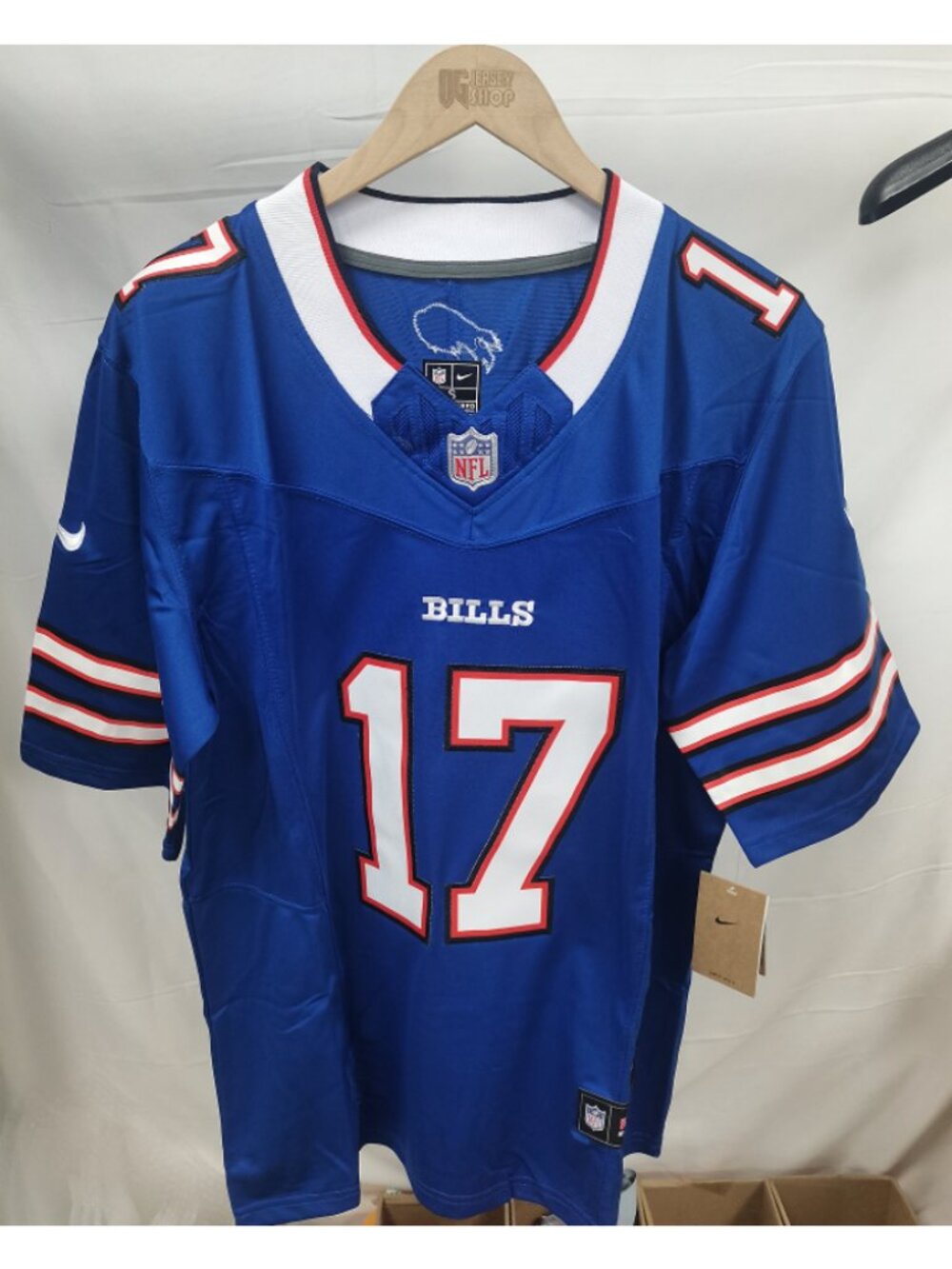 Josh Allen Vapor Stitched Royal Jersey